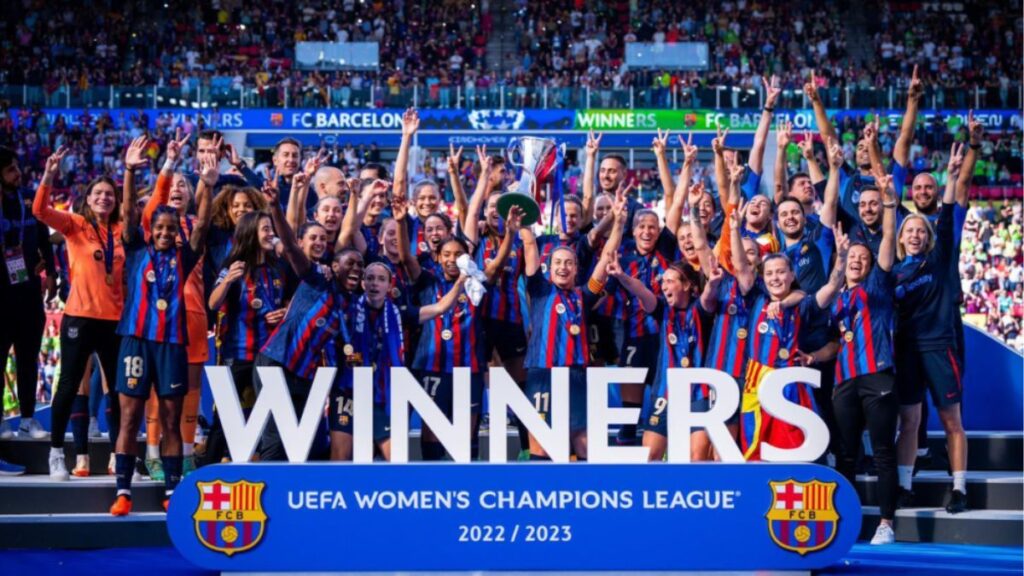El dominio del FC Barcelona femenino en la Champions League