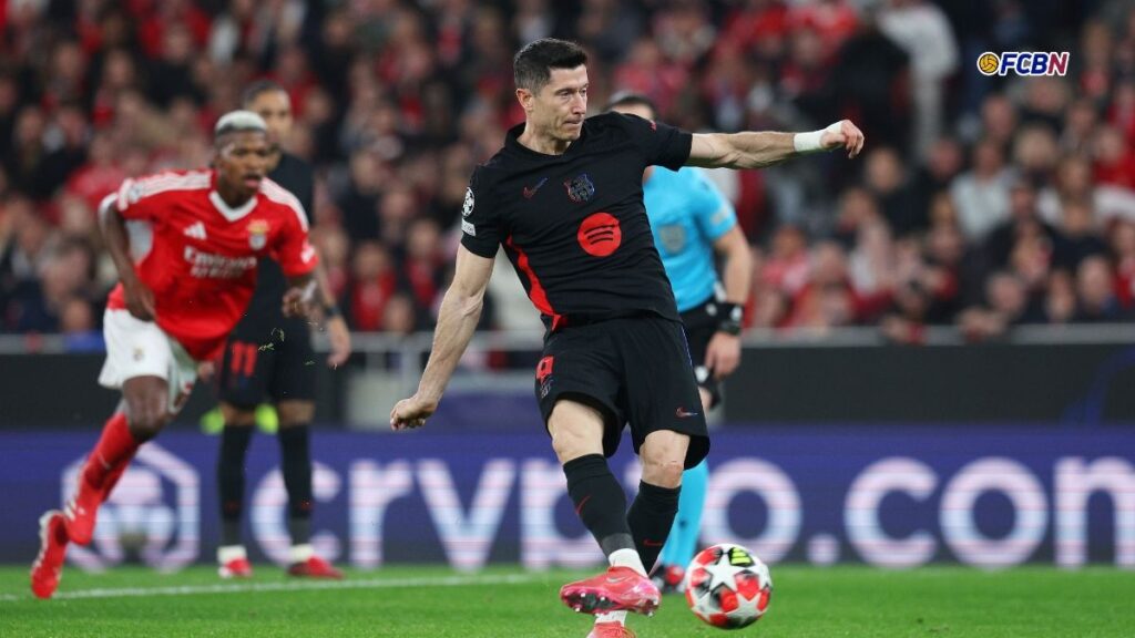Robert Lewandowski: el gran verdugo del Benfica con un doblete histórico