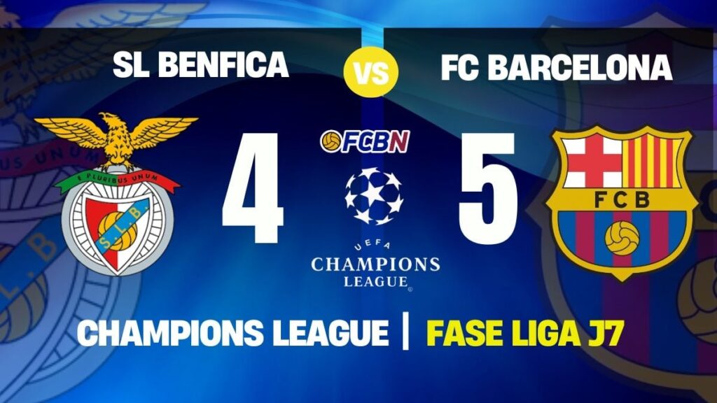 REMONTADA HISTÓRICA: Raphinha lidera la épica y clasifica al Barça a octavos ante el Benfica (4-5)