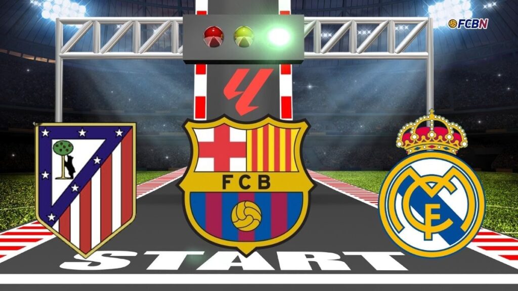 Calendario LaLiga 24/25: Partidos de FC Barcelona, ​​Real Madrid y Atlético