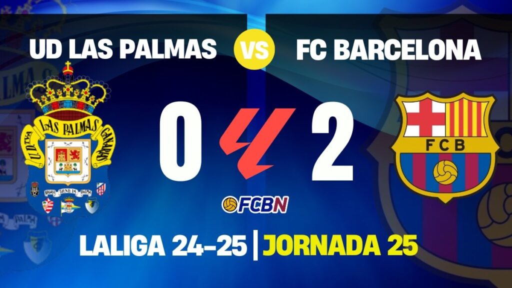UD Las Palmas 0-2 FC Barcelona: Dani Olmo guía la ‘venganza’ del súper líder