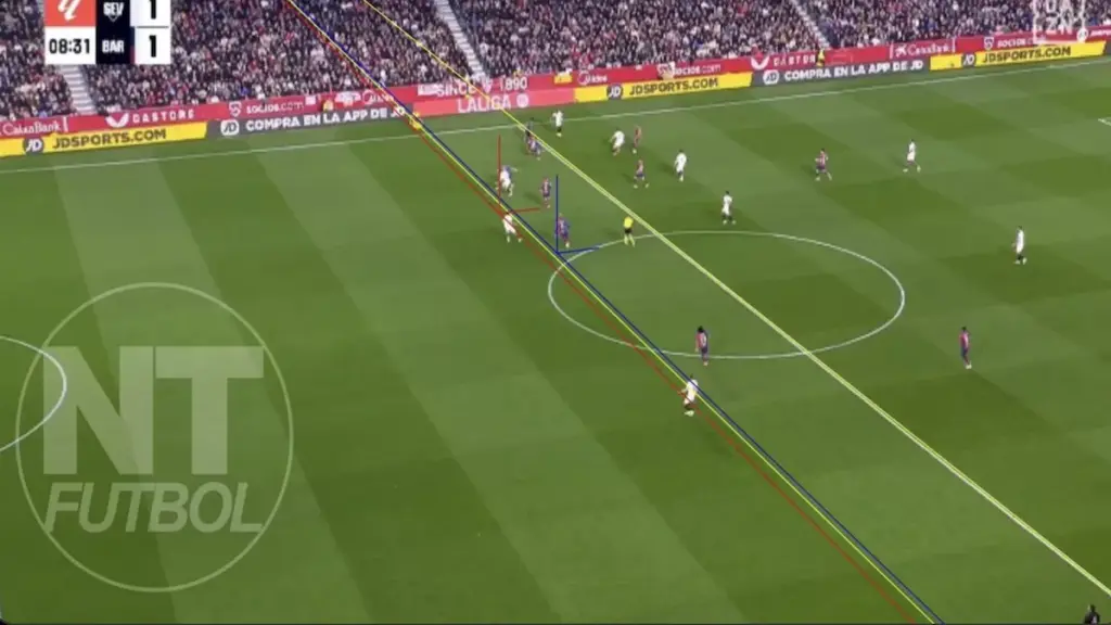 ¡Escándalo en el Sevilla – Barcelona! ¿Gol ilegal? Un error del VAR enciende la polémica