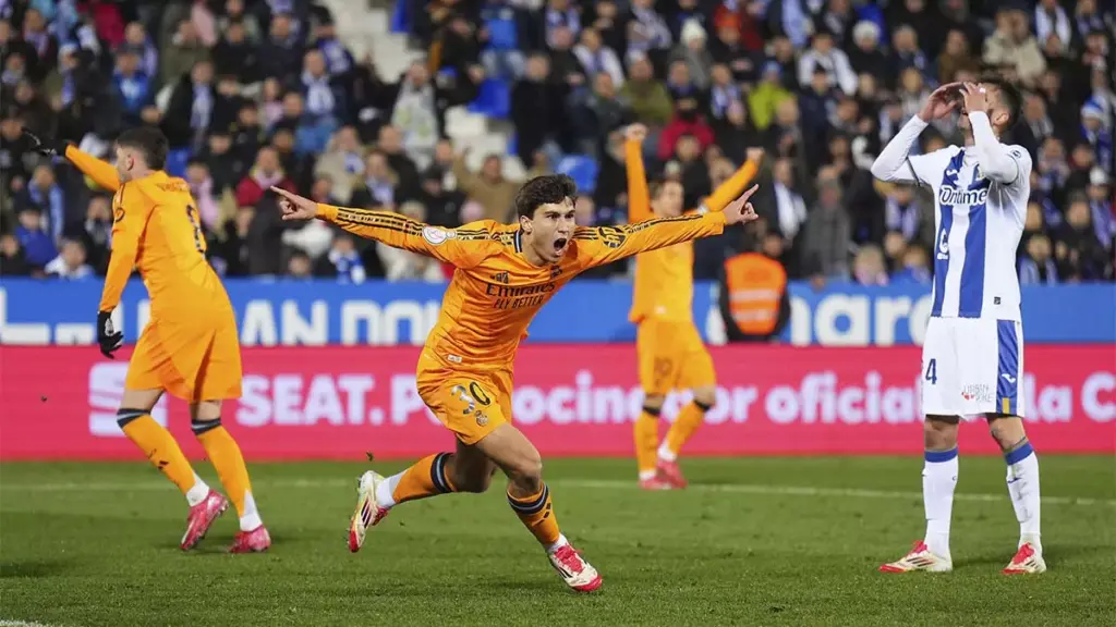 Leganés 2-3 Real Madrid: Un gol del canterano Gonzalo salva a los blancos de otro ridículo en Copa