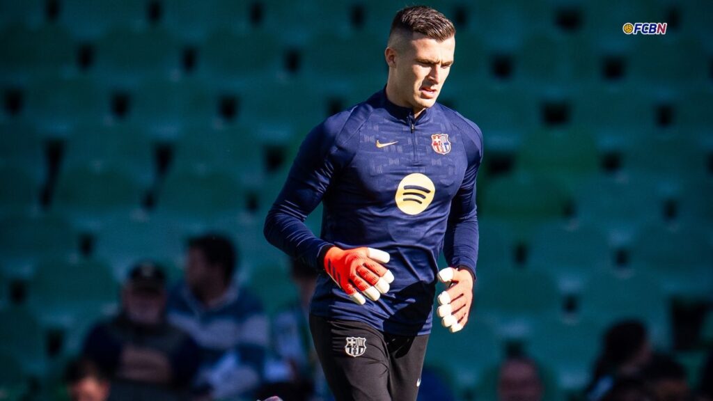 Iñaki Peña se vistió de ‘héroe’ y sostuvo al Barça ante el Betis