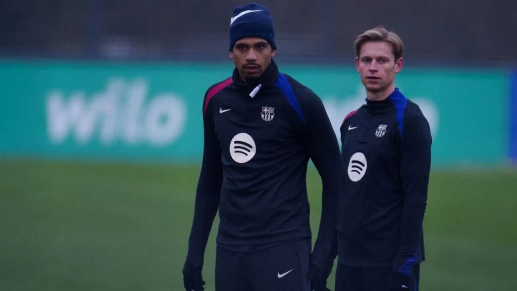 Optimismo en el FC Barcelona: Ronald Araujo acelera para reaparecer ante el Rayo