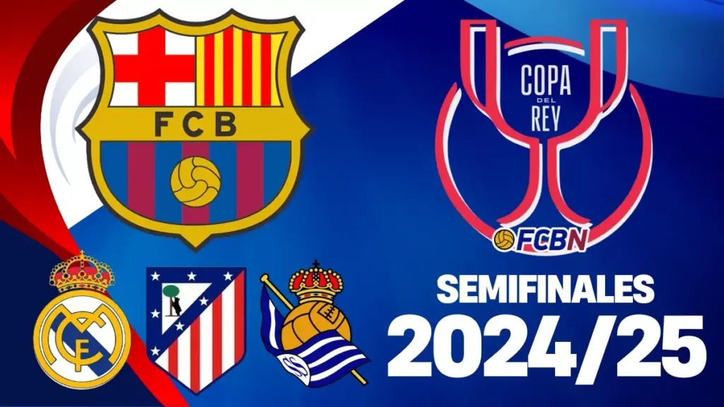 ¡Definidos los semifinalistas de la Copa! Descubre a los posibles rivales del FC Barcelona