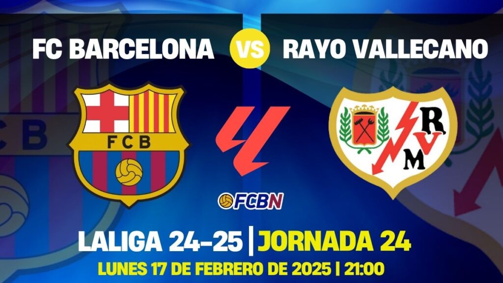 (FINAL) FC Barcelona 1-0 Rayo: ¡El Barça recupera el liderato de LaLiga!