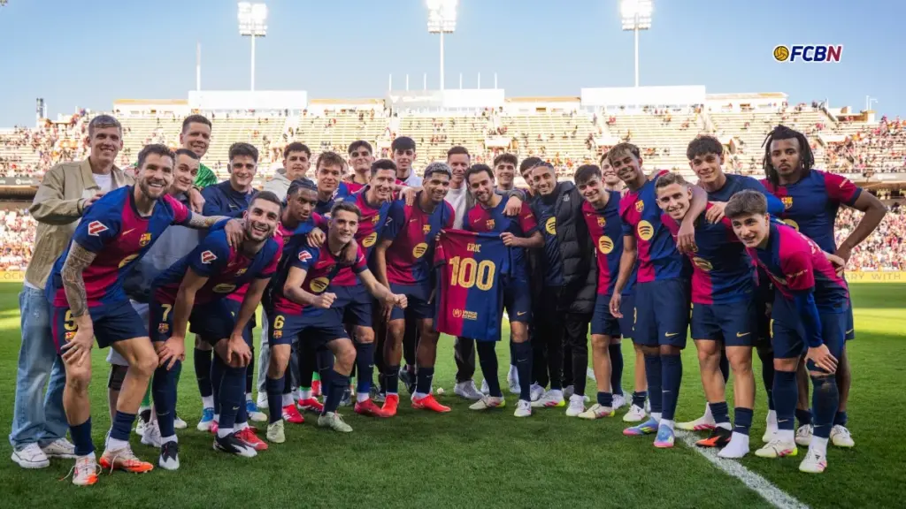 Eric García: centenario y partidazo con el Barça ante su exequipo