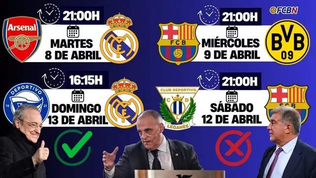 ESCÁNDALO: LaLiga confirma la fecha y el horario del Leganés-Barça de la jornada 31