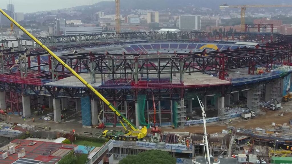 El Estadi del futuro: avances sorprendentes en las obras del Spotify Camp Nou