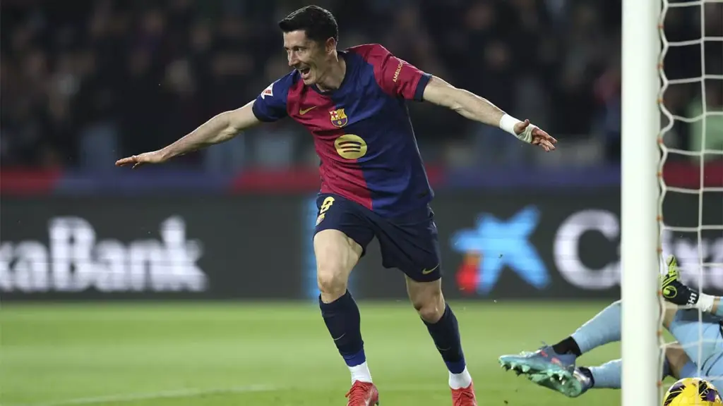 Clasificación Bota de Oro 2025: Lewandowski vuelve a acercarse a Salah