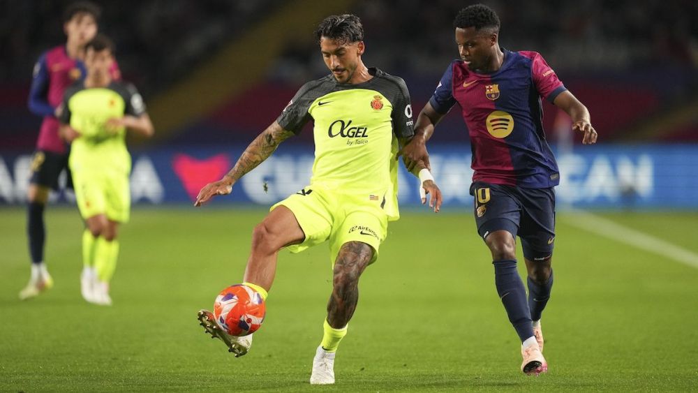 ansu fati fc barcelona v mallorca la liga