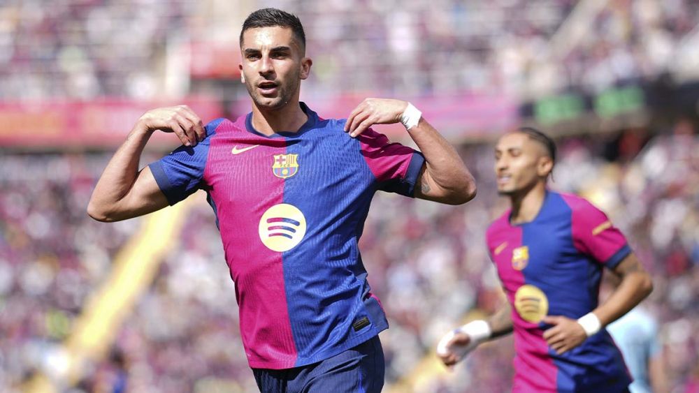 Ferran Torres hizo el 1-0 ante el Celta