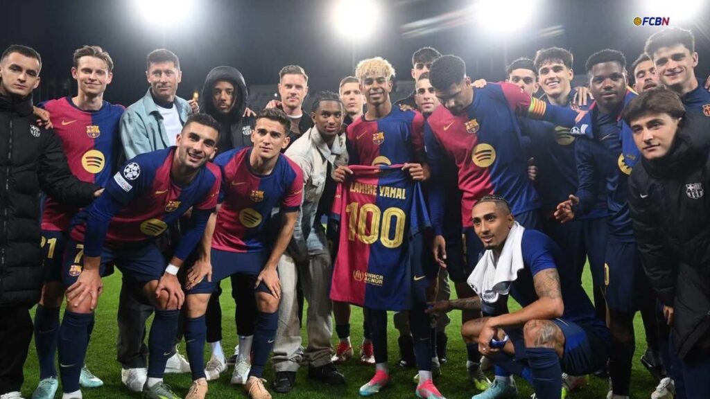 Lamine Yamal hace historia: 100 partidos, exhibición y ¡golazo espectacular!