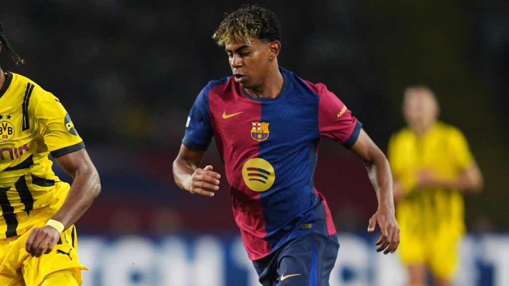 Lamine Yamal: Otro registro brutal del crack del Barcelona en Champions League