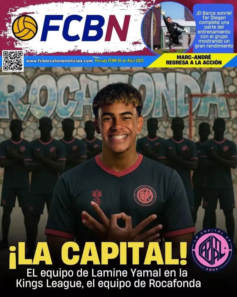 Portada FCBN 01/04/2025: ¡LA CAPITAL FC!