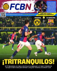 Portada FCBN 15/04/2025: ¡TRITRANQUILOS!
