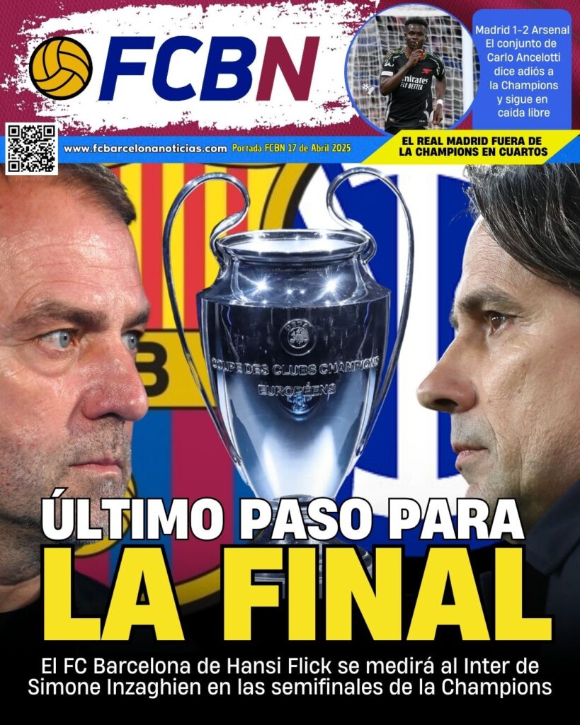 Portada FCBN 17/04/2025:  ÚLTIMO PASO PARA LA FINAL