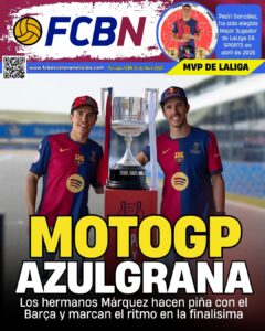 Portada FCBN 25/04/2025: MOTOGP AZULGRANA