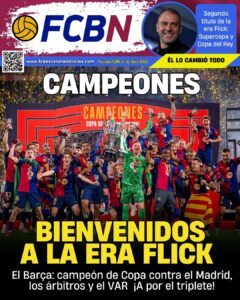 Portada FCBN 27/04/2025: CAMPEONES, BIENVENIDOS A LA ERA FLICK