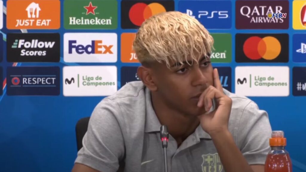 Lamine Yamal antes del Barça-Inter: ‘Esta es la época del Barça, no la mía'»