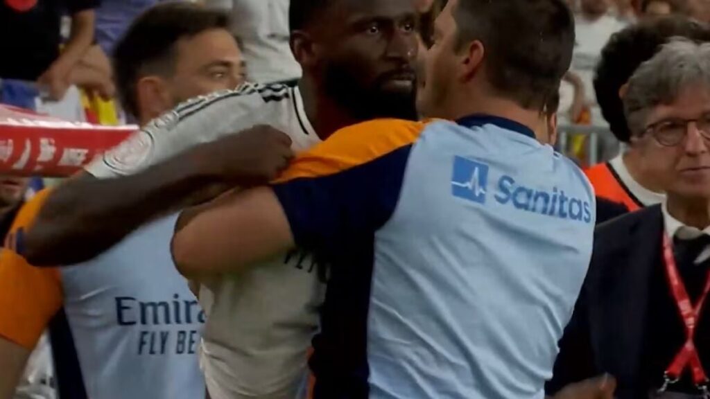 Sanciones a Rüdiger, Bellingham y Lucas Vázquez: expulsados en la final de Copa