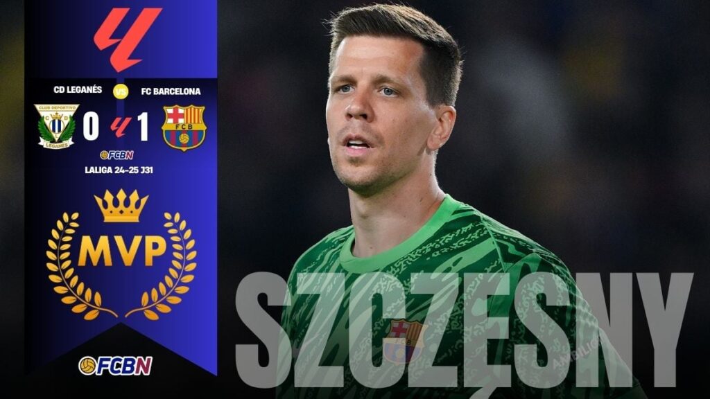 ¡El amuleto del Barça!: Szczesny prolonga su invicto con su 6ª valla invicta en Liga
