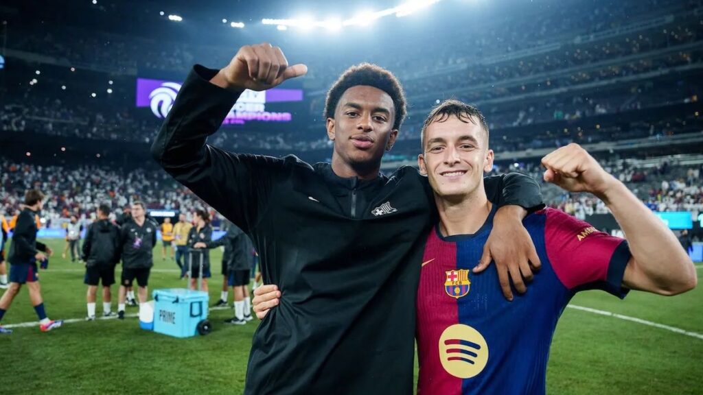 Alejandro Balde y Marc Casadó reciben el alta médica