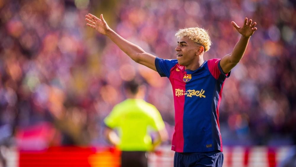 Lamine Yamal en el clásico contra el Real Madrid