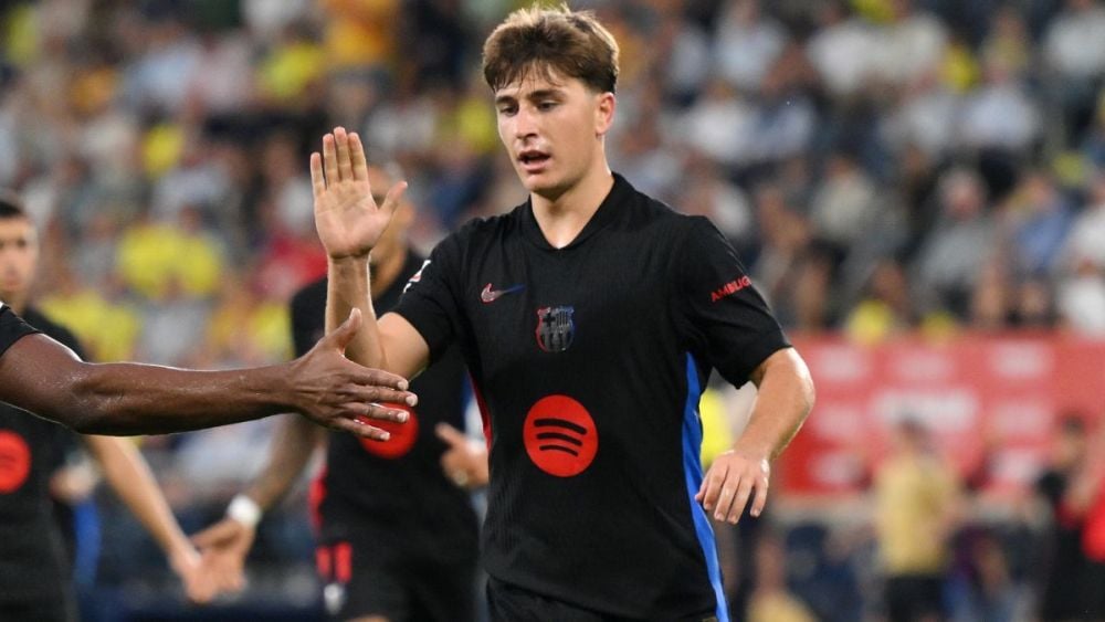 Pablo Torre en el duelo entre el FC Barcelona y el Villarreal CF en LaLiga EA Sports 2024-25