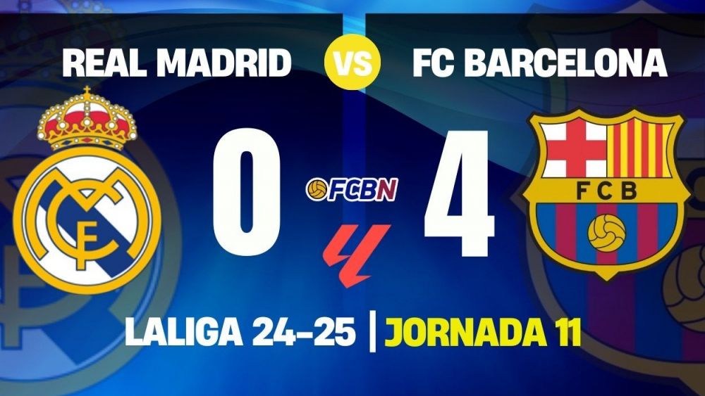 Real Madrid 0-4 FC Barcelona: Cambio de hora y cambio de ciclo