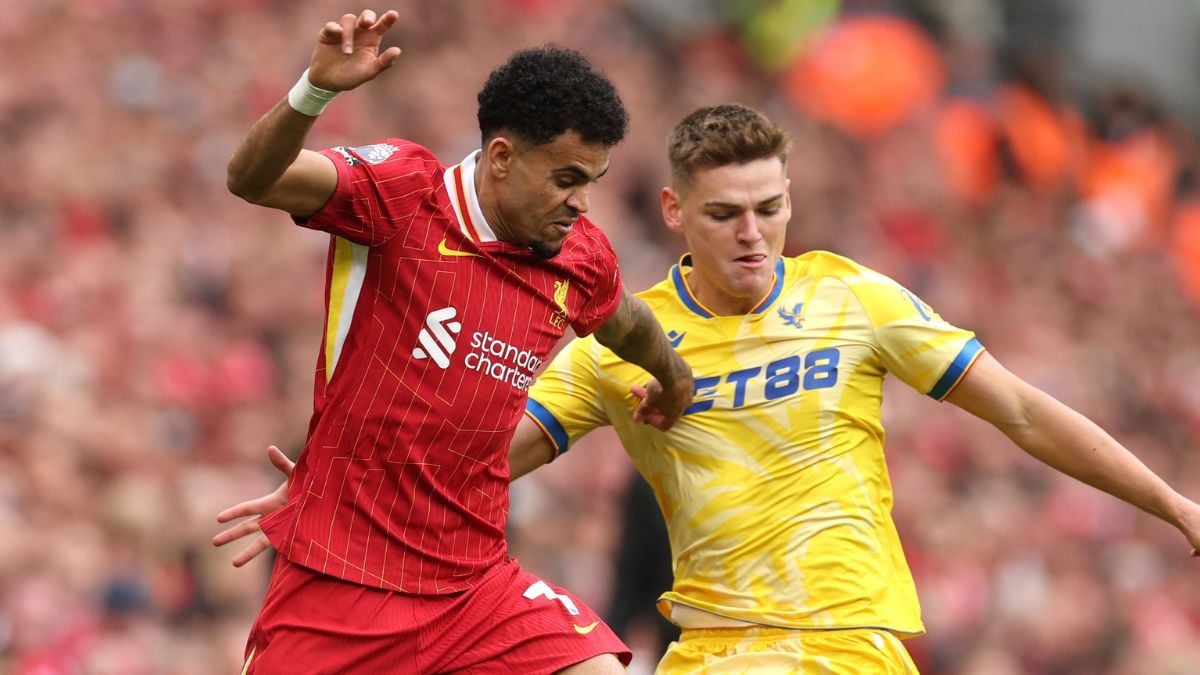 Luis Díaz en un partido entre el Liverpool y el Crystal Palace en la Premier League Luis Díaz en un partido entre el Liverpool y el Crystal Palace en la Premier League