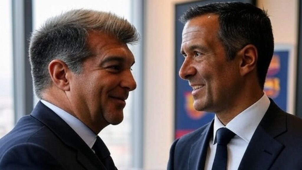 Cumbre Mendes-Barça: renovación de Lamine Yamal y futuro incierto de Ansu Fati