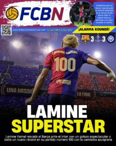 Portada FCBN 01/05/2025:  LAMINE SUPERSTAR