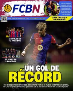 Portada FCBN 02/05/2025: UN GOL DE RÉCORD