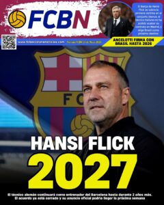 Portada FCBN 13/05/2025: HANSI FLICK 2027