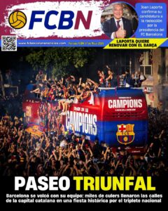 Portada FCBN 17/05/2025: PASEO TRIUNFAL