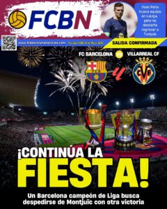 Portada FCBN 18/05/2025: ¡CONTINÚA LA FIESTA!