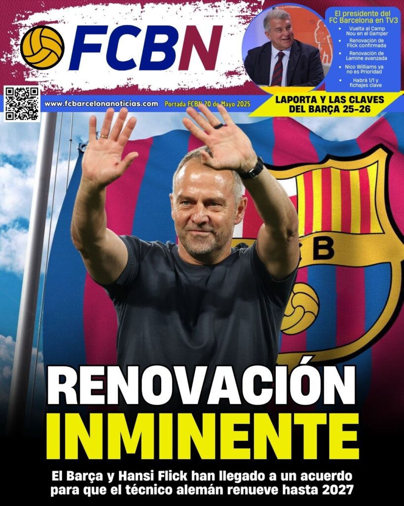 Portada FCBN 20/05/2025: RENOVACIÓN INMINENTE