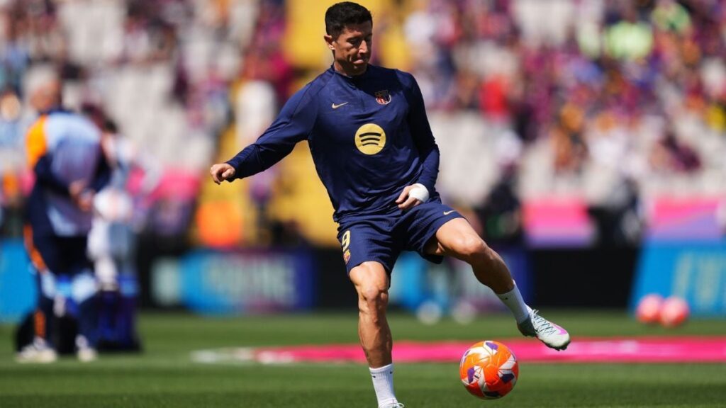 Espanyol-Barça: Lewandowski apunta a la titularidad ante los ‘pericos’ tras la baja de Ferran Torres