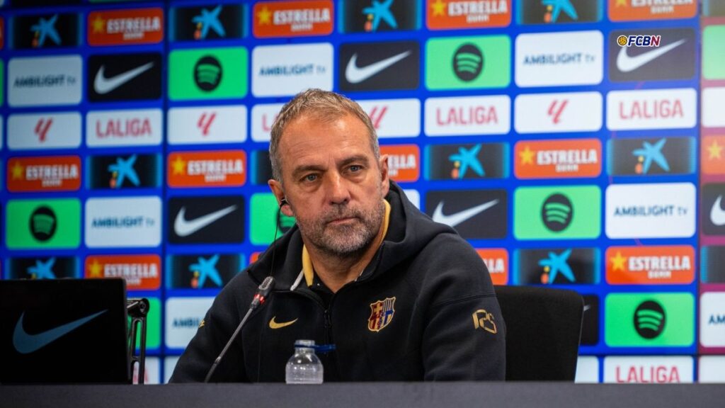 Flick y las claves del Derbi: El técnico alemán del FC Barcelona pide concentración ante el Espanyol