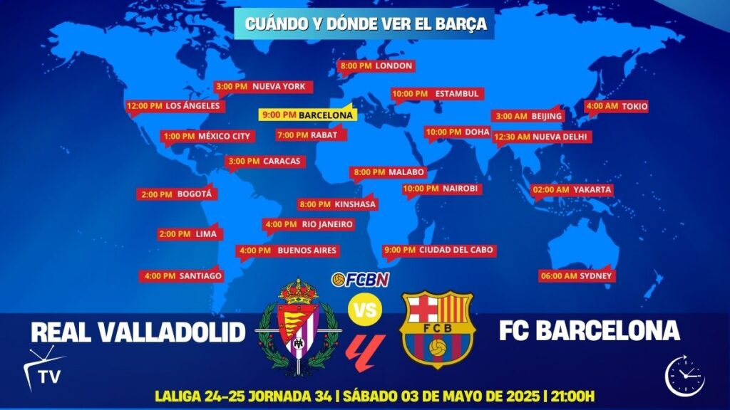 Valladolid vs FC Barcelona en directo y online: Cuándo y dónde ver el partido en TV
