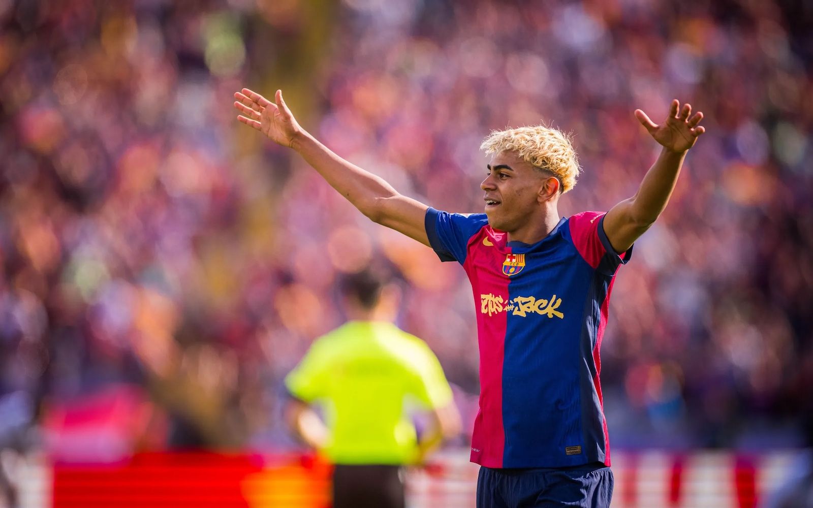 Lamine Yamal en el clásico contra el Real Madrid