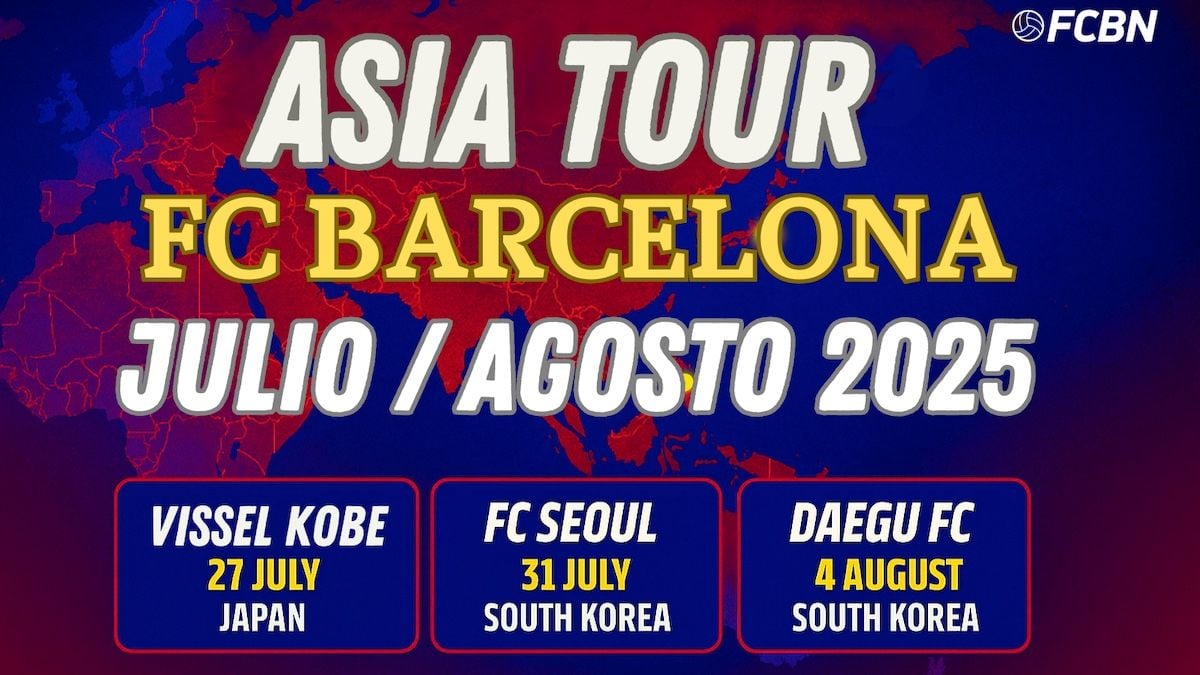 The Blaugrana Tour 2025 - Asia Edition