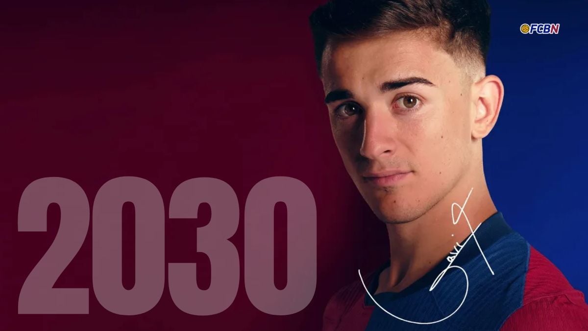 Renovación de Gavi con el FC Barcelona hasta el 2030