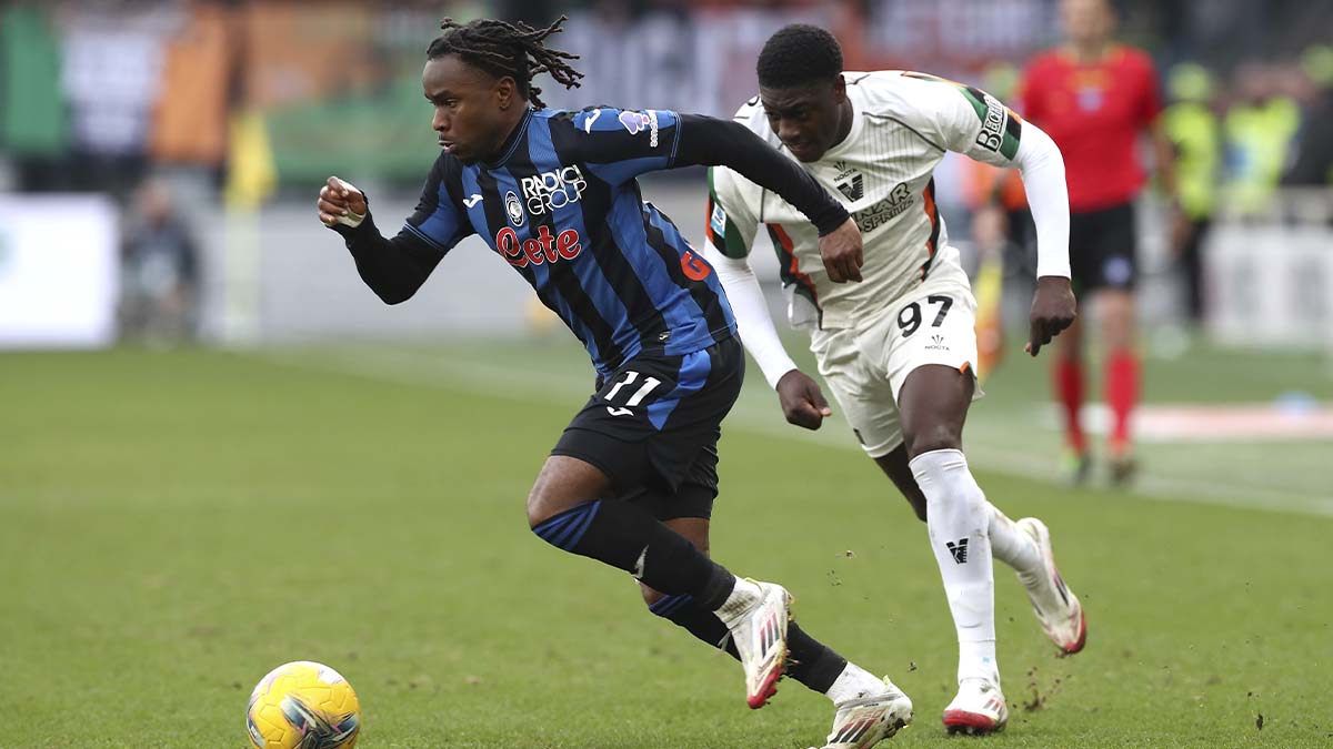 Ademola Lookman, en un partido contra el Venezia