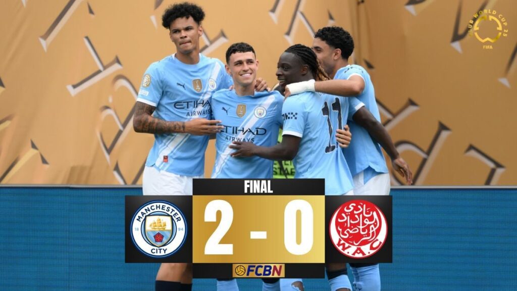 Foden y Doku guían al City a un triunfo 2-0 ante Wydad