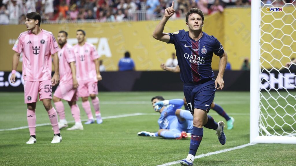 Inter Miami 0-4 PSG: exhibición del campeón de Europa para avanzar a cuartos