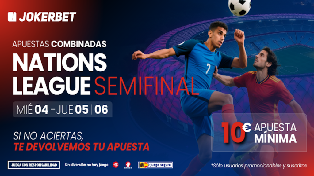 Semifinales de Nations League en JOKERBET.es