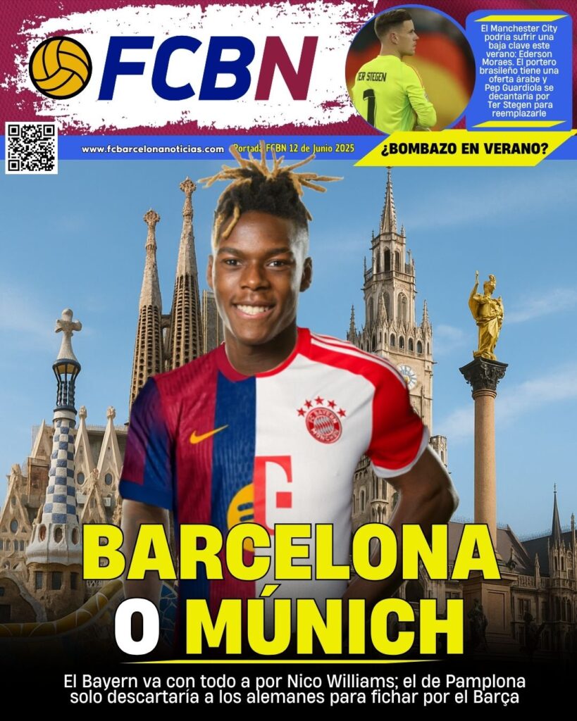 Portada FCBN 12/06/2025: BARCELONA O MÚNICH